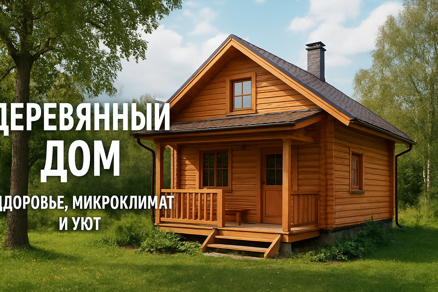 Идеальное отопление для деревянных домов