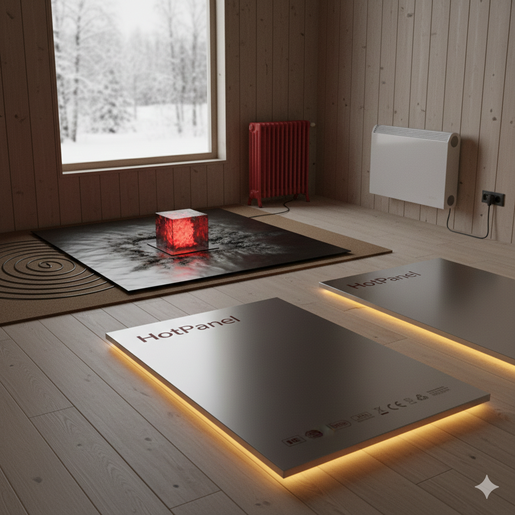 HotPanel: Премиальное Электрическое Отопление в Деревянном Доме и Каркасных Конструкциях