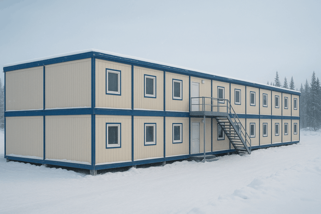 Отопление модульных зданий