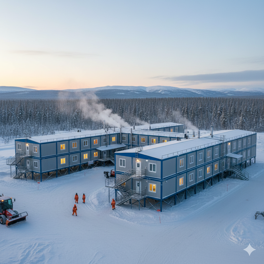 Отопление модульных зданий