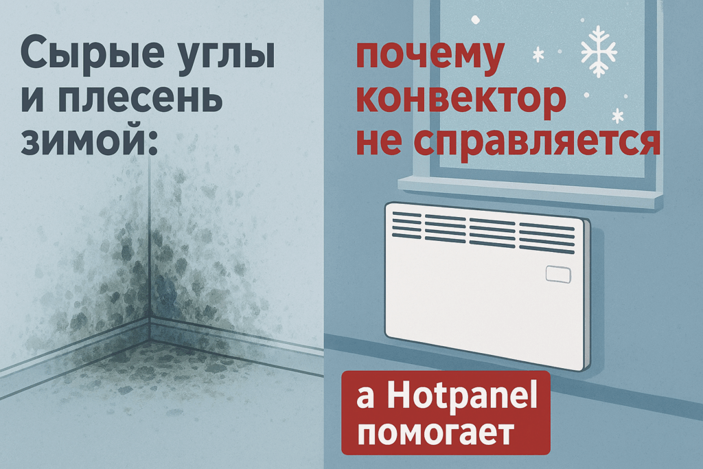 Приехали на дачу, а по углам сырость? Почему обычный обогреватель не спасет от плесени (и что с этим делать)